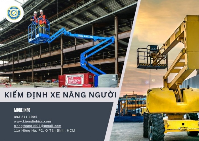 KIỂM ĐỊNH AN TOÀN XE NÂNG NGƯỜI