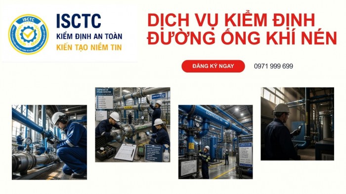 KIỂM ĐỊNH ĐƯỜNG ỐNG KHÍ NÉN, NHỮNG LỖI KHIẾN ĐƯỜNG ỐNG KHÍ NÉN KHÔNG ĐẠT YÊU CẦU KIỂM ĐỊNH
