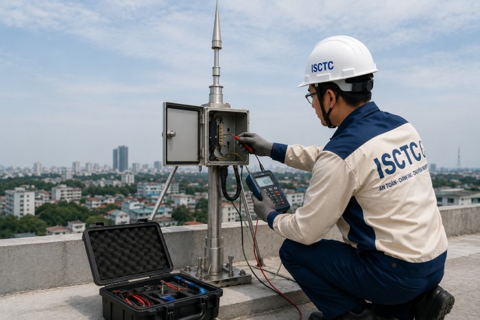 KIỂM ĐỊNH HỆ THỐNG CHỐNG SÉT CHẤT LƯỢNG, UY TÍN