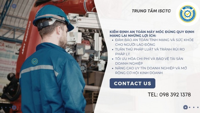 LỢI ÍCH ĐỐI VỚI DOANH NGHIỆP KHI THỰC HIỆN ĐÚNG QUY ĐỊNH KIỂM ĐỊNH AN TOÀN MÁY MÓC THIẾT BỊ CÓ YÊU CẦU NGHIÊM NGẶT