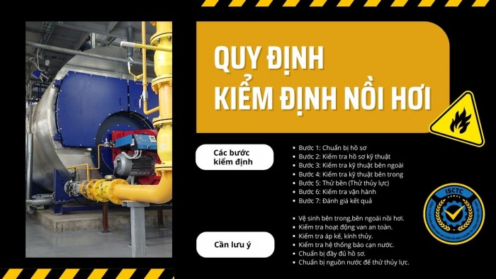 QUY ĐỊNH KIỂM ĐỊNH NỒI HƠI, NHỮNG LỖI KHIẾN NỒI HƠI BỊ ĐÁNH TRƯỢT KIỂM ĐỊNH